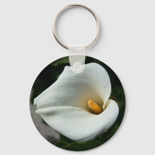 Cala Lily Flower Keychain