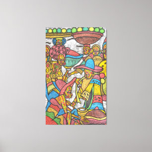 Calabash Market Canvas Print