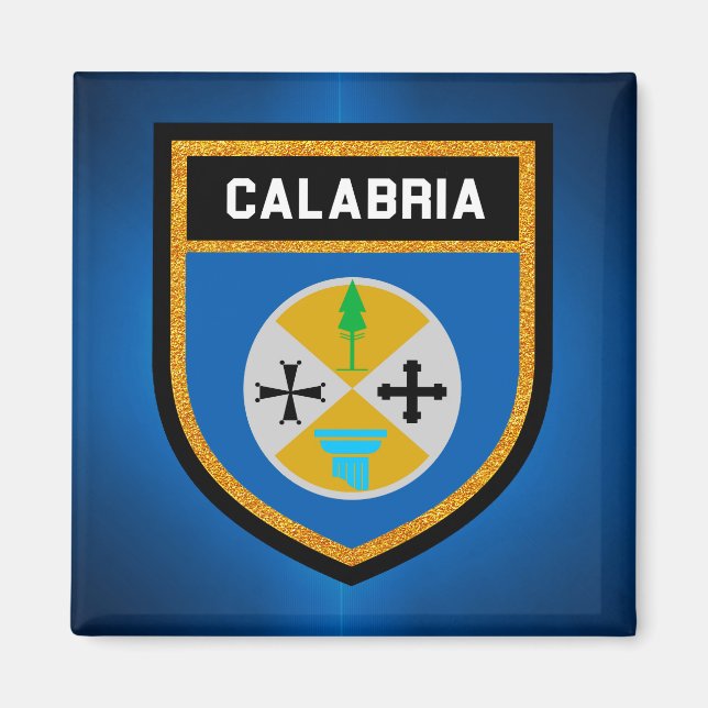 Calabria Flag Magnet (Front)