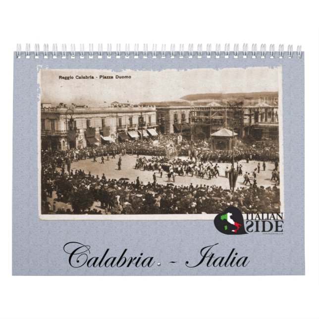 Calabria Italia Calendar (Cover)