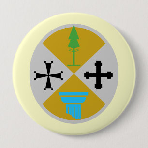 Calabria, Italy 10 Cm Round Badge