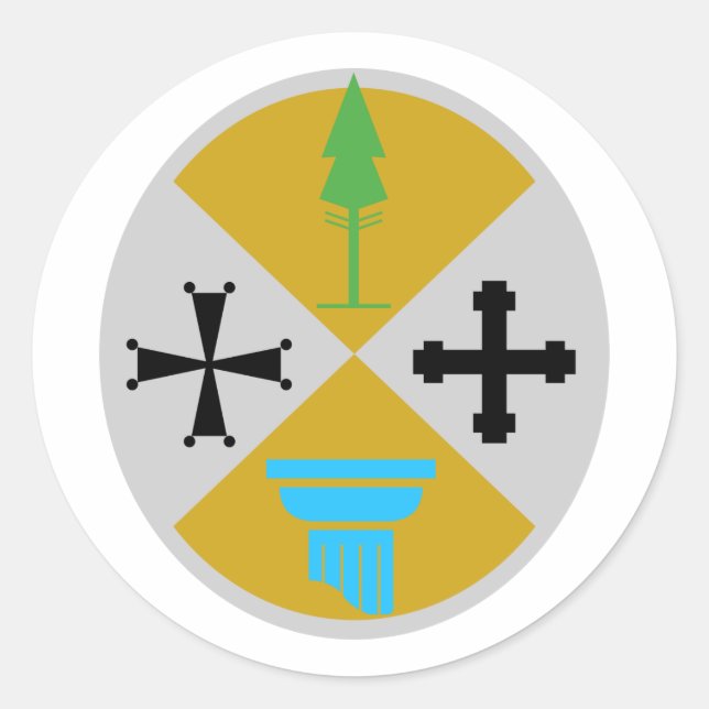 Calabria, Italy Classic Round Sticker (Front)