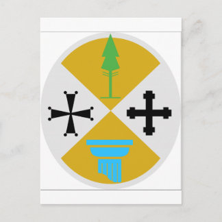 Calabria (Italy) Coat of Arms Postcard