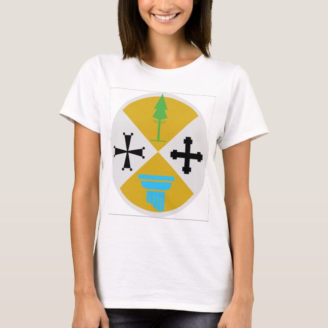 Calabria (Italy) Coat of Arms T-Shirt (Front)