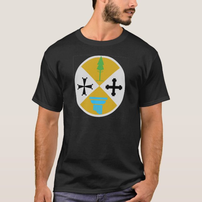 Calabria (Italy) Coat of Arms T-Shirt (Front)