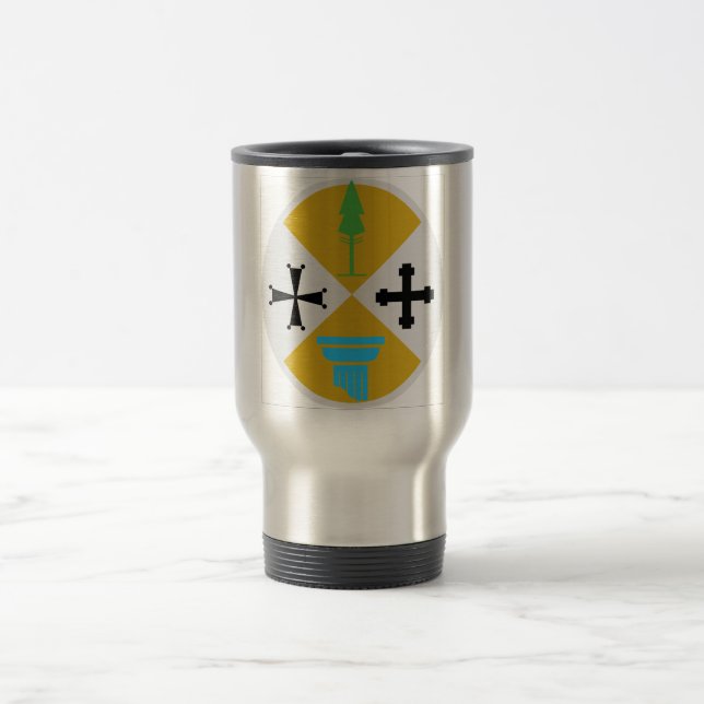 Calabria (Italy) Coat of Arms Travel Mug (Center)