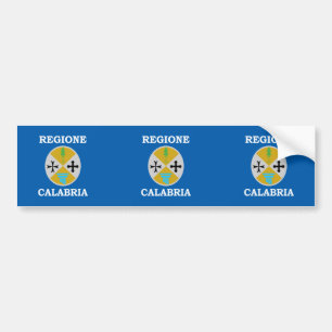 Calabria, Italy flag Bumper Sticker