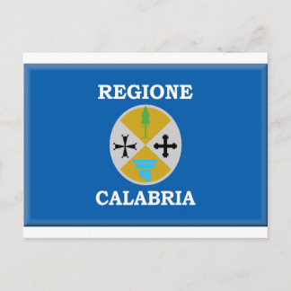 Calabria (Italy) Flag Postcard