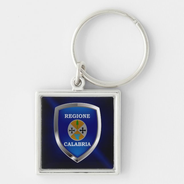 Calabria Mettalic Emblem Key Ring (Front)
