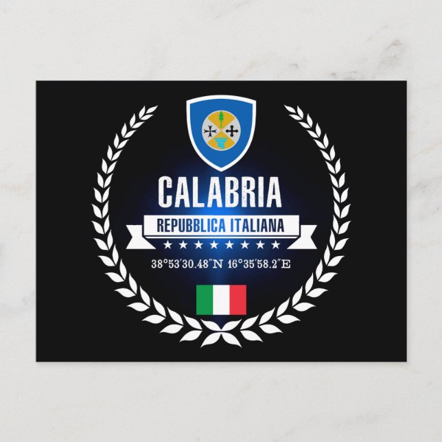 Calabria Postcard (Front)