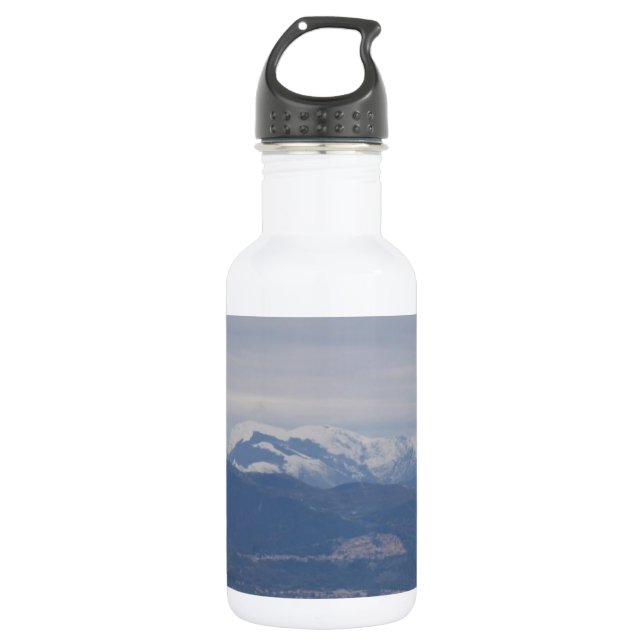 Calabria Winter Landscape 532 Ml Water Bottle (Front)