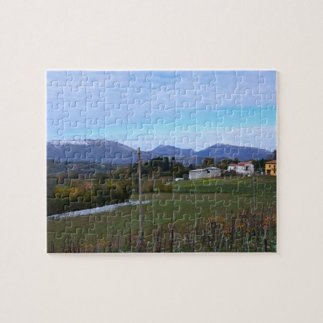 Calabrian Vineyard Jigsaw Puzzle (Horizontal)