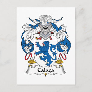Calaca Family Crest Postcard