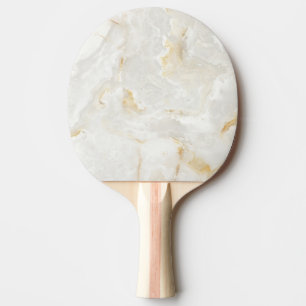 Calacatta Gold Marble Stone Simple  Ping Pong Paddle