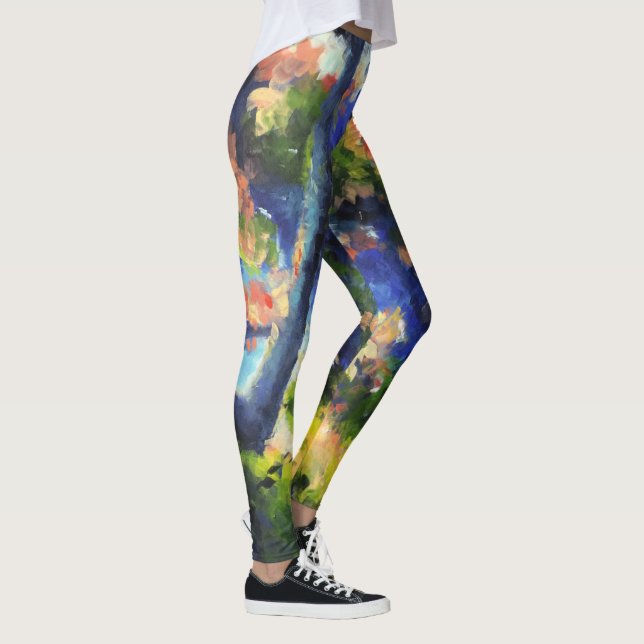 CALactive Rosebud Beach Yoga leggings (Right)