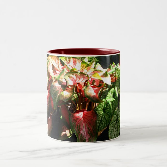 CALADIUM Two-Tone COFFEE MUG (Center)