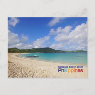 Calaguas Beach Bicol Philippines Postcard