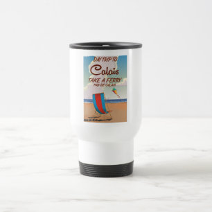 Calais France vintage travel poster Travel Mug
