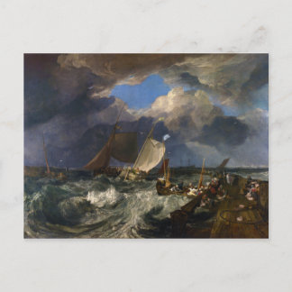 Calais Pier by Joseph Mallord William Turner Postcard