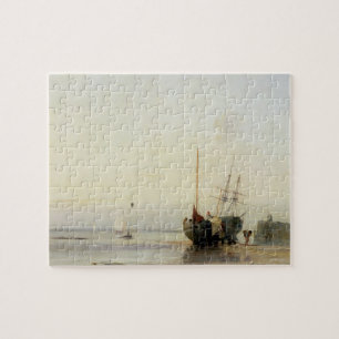 Calais Pier, c.1823-24 (oil on panel) Jigsaw Puzzle