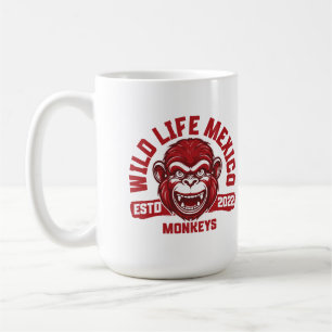 Calakmul Monkeys aus Mexikos Dschungel Coffee Mug