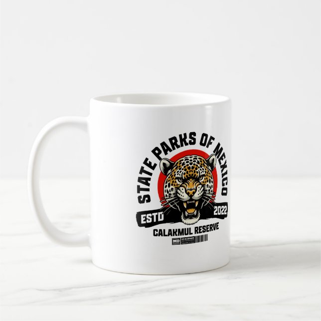 Calakmul Reserve - Jaguar Power Coffee Mug (Left)