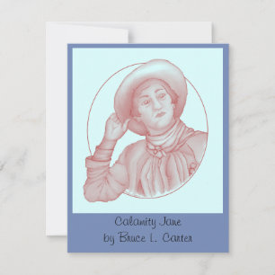 'Calamity Jane' Notecard