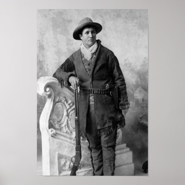 Calamity Jane Portrait - Circa 1895 Poster (Front)