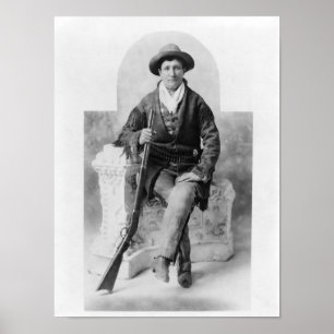 Calamity Jane With Her Rifle  Poster