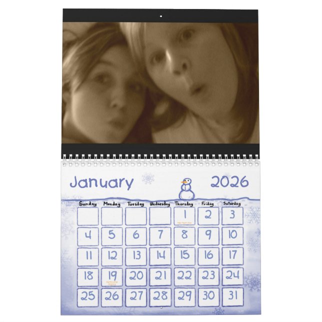 Calander Calendar (Jan 2026)