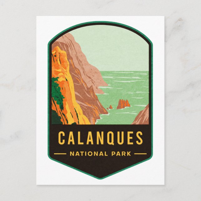 Calanques National Park Postcard (Front)