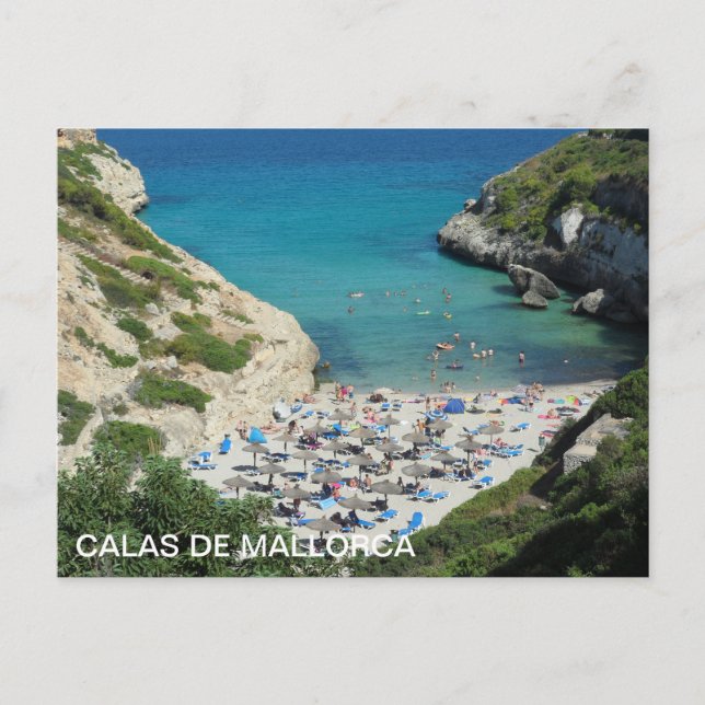 Calas de Mallorca postcard (Front)