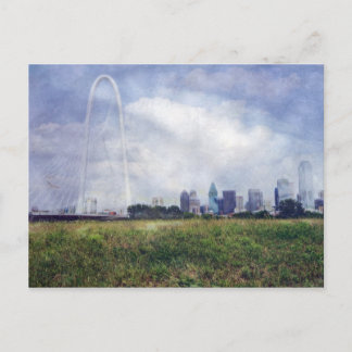 Calatrava Bridge Dallas, Texas Postcard