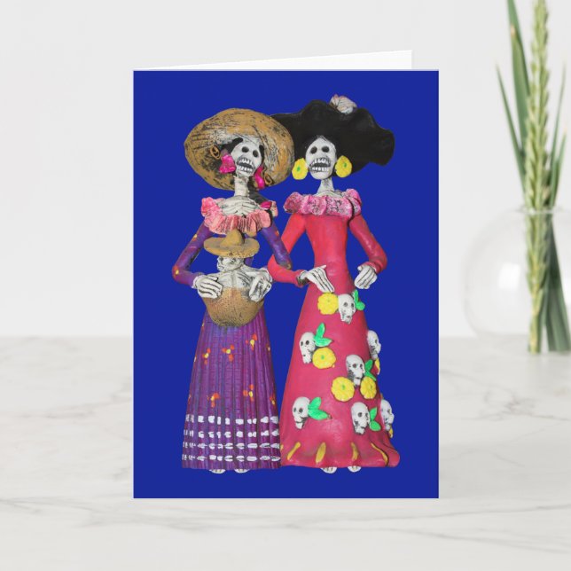 Calavera Amigas Card (Front)
