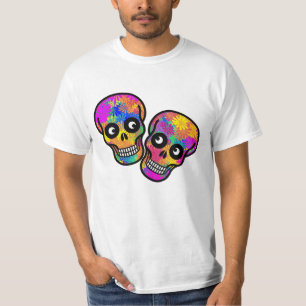 Calavera Couple Dia De Los Muertos  T-Shirt