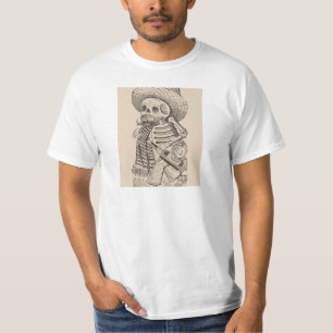 Calavera Of Francisco Madero Jose Guadalupe Posada T-Shirt