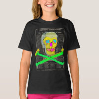 Calavera Skull Retro Vintage Mexican Letterpress