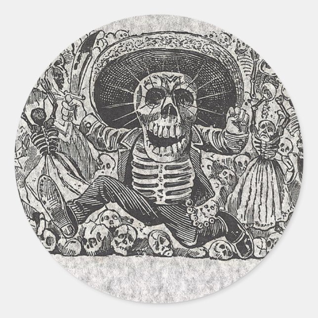 Calavera Sticker (Front)