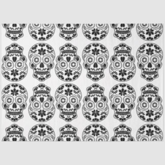 Calavera sugar skull candy_floral mexican calavera tissue paper