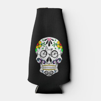 Calavera - Sugar Skull Cruiser Bike Bottle Cooler