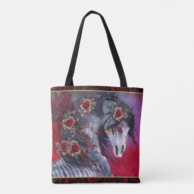 "Calavera" Tote Bag (Back)
