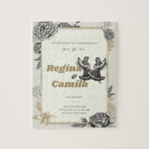 Calaveras (Lesbian) Wedding Invitation