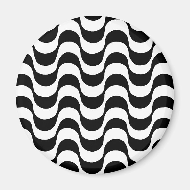 Calçadão de Copacabana Rio de Janeiro Brasil Magnet (Front)