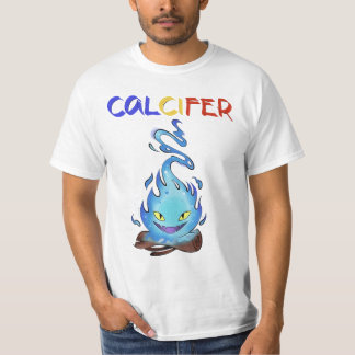 Calcifer fire blue T-Shirt