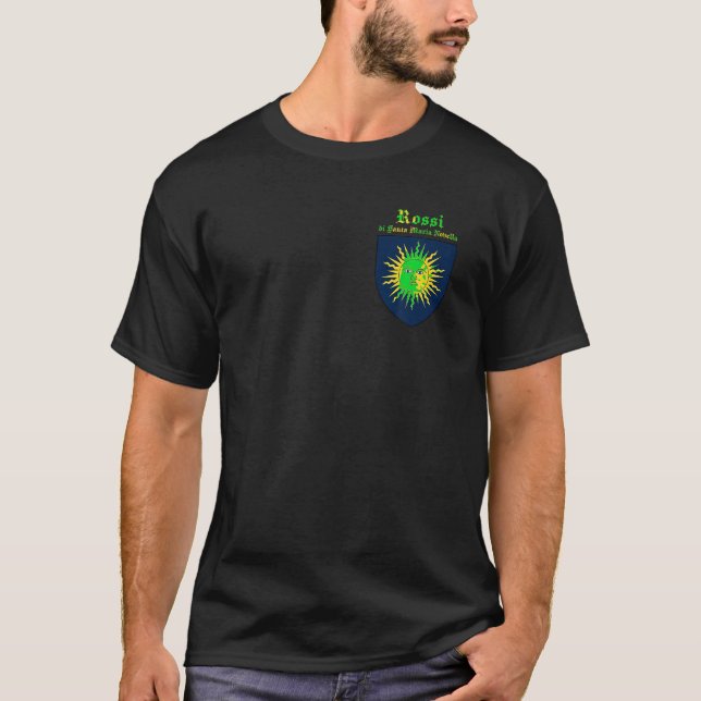Calcio storico fiorentino Rossi di Santa Maria Nov T-Shirt (Front)