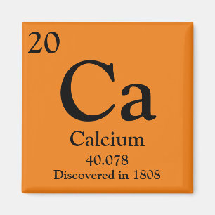 Calcium Periodic Table Magnet