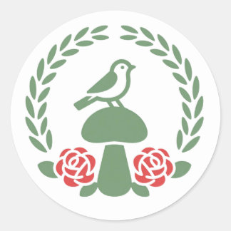 Calcomania Classic Round Sticker