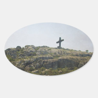 Calcomania Oval Sticker