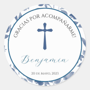 CALCOMANIA PARA EVENTO RELIGIOSO  CLASSIC ROUND STICKER