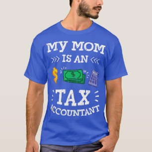 Calculator Accounts Paypable Tax Accountant Bookee T-Shirt